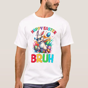 T-shirt Œufs de Pâques Bruh Adolescents Garçons Enfants La