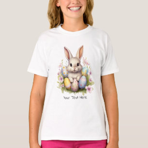 T-shirt Oeufs de Pâques et lapin de Pâques