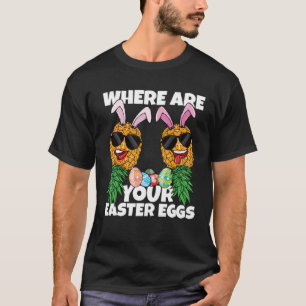 T-shirt Oeufs de Pâques Swinger à l'envers des femmes anan