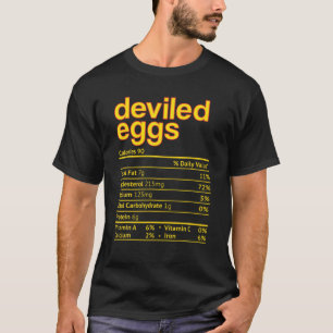 T-shirt OEufs Dévastés Nutrition Faits Drôle Thanksgivi