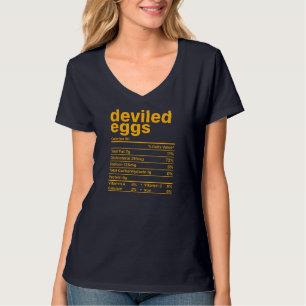 T-shirt OEufs Dévilés Nutrition Faits Drôle Alimentation T