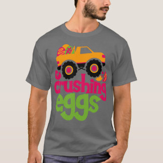 T-shirt OEufs écrasants Camion de monstre de Pâques 2