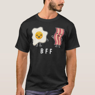T-shirt Oeufs et bacon de Kawaii : Meilleurs amis pour tou