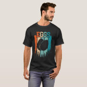 T-shirt Oeufs Retro Vintage (Devant entier)