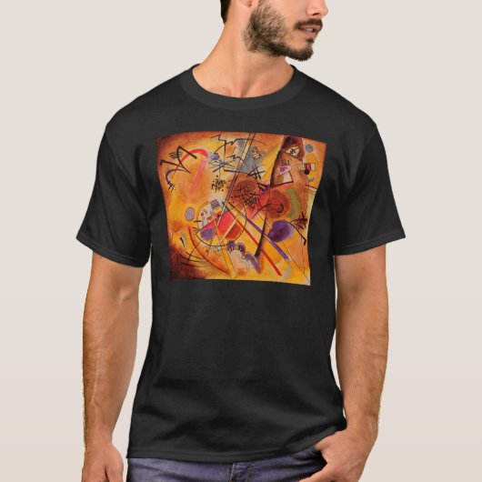 T-shirt Oeuvre Abstraite de Kandinsky (Devant)