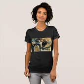 T-shirt Oeuvre Abstraite de Kandinsky Black Spot (Devant entier)