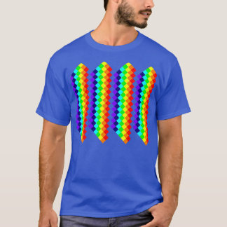 T-shirt OEuvre arc-en-ciel