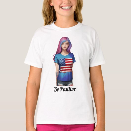 T-shirt OEuvre d'American Girl (Devant)