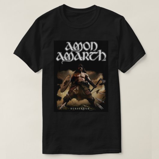T-shirt Oeuvre d'Amon Amarth - logo (Design devant)