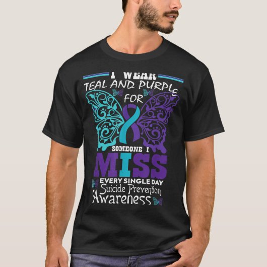 T-shirt Œuvre d'art de sensibilisation (Devant)