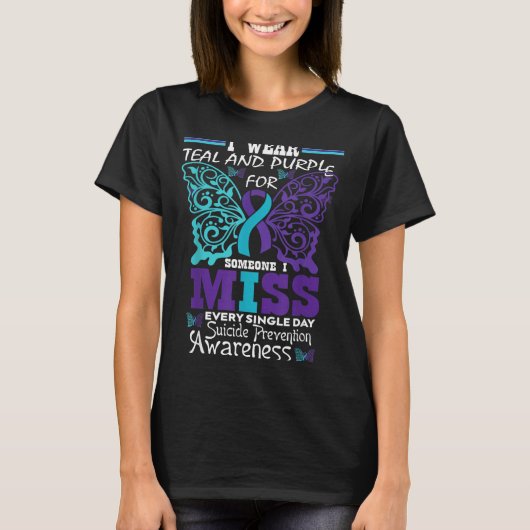 T-shirt Œuvre d'art de sensibilisation (Devant)