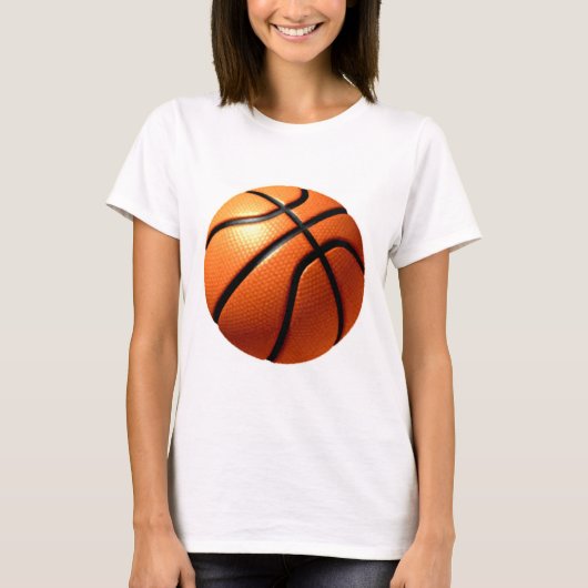 T-shirt Oeuvre de basket-ball (Devant)