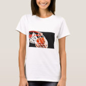 T-shirt Oeuvre de basket-ball (Devant)