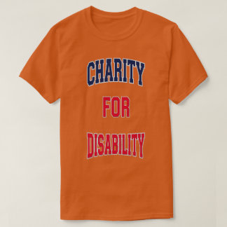 T-shirt Œuvre de charité pour le handicap Sensibilisation