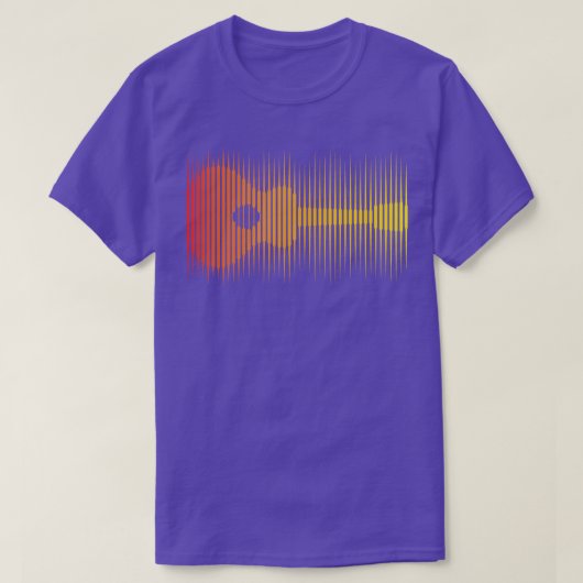 T-shirt OEuvre de guitare 2 (Design devant)