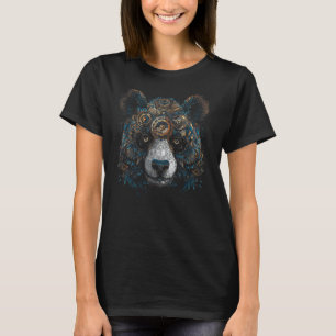T-shirt Oeuvre de Panda Lover Mandala Imaginaire Animal Mo