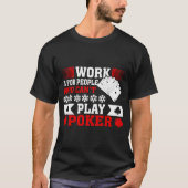 T-shirt OEuvre de poker (Devant)
