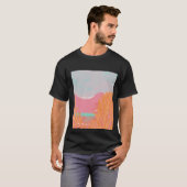T-shirt Oeuvre D'Origine Contemporaine "Le Lac" Pour Lui (Devant entier)