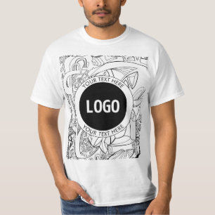 T-shirt Oeuvre d'origine moderne et logo