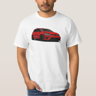 T-shirt OEuvre Graphique Allemand rouge iconique