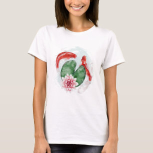 T-shirt Oeuvre japonaise de Koi Fish