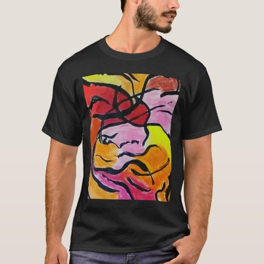T-shirt Oeuvre originale - Sunrise Sunset (Devant)