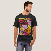 T-shirt Oeuvre originale - Sunrise Sunset (Devant entier)