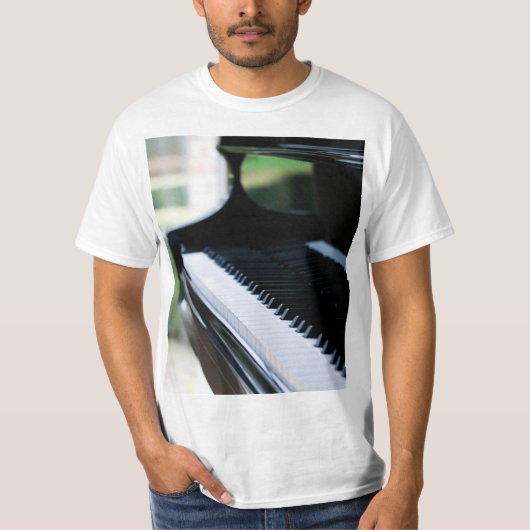 T-shirt Oeuvre Piano Cute (Devant)