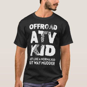 T-shirt Off Road ATV Kid Quad 4 Wheels Boys