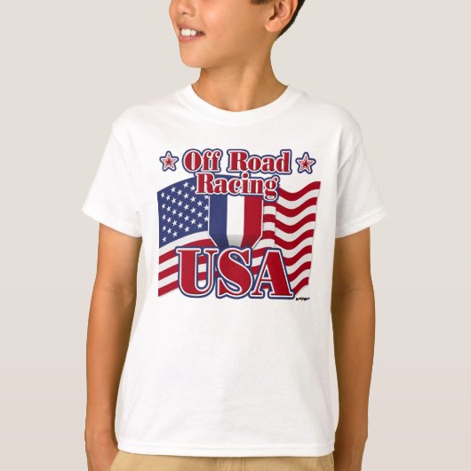 T-shirt Off Road Racing USA (Devant)