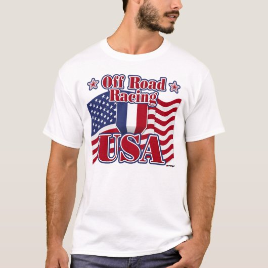 T-shirt Off Road Racing USA (Devant)