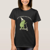 T-shirt Off To Commit Mom Foolery Funny Frog Meme  (Devant)