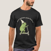 T-shirt Off To Commit Mom Foolery Funny Frog Meme  (Devant)