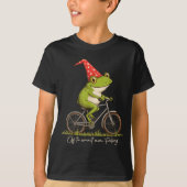 T-shirt Off To Commit Mom Foolery Funny Frog Meme (Devant)