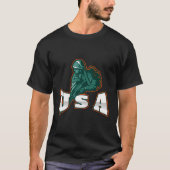T-shirt Offenser Le Guerrier Styled U S A (Devant)