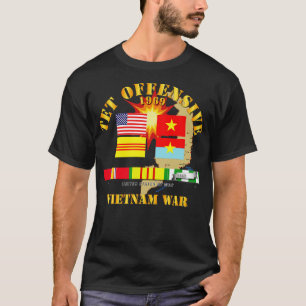 T-shirt offensive de Ttet Vietnam 1969
