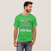 T-shirt Office Crew Skeleton Dancing Halloween School Secr (Devant entier)