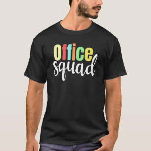 T-shirt Office Squad Retro Vintage Happy First Day Of Scho