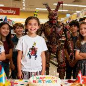 T-shirt Official Citra Nosey Robot Shirt