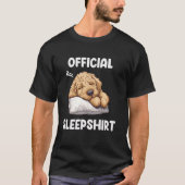 T-shirt Official Doodle Sleepshirt Goldendoodle Dog Lover (Devant)