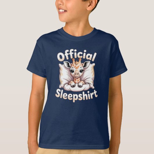 T-shirt  Official Sleepshirt Giraffe (Devant)