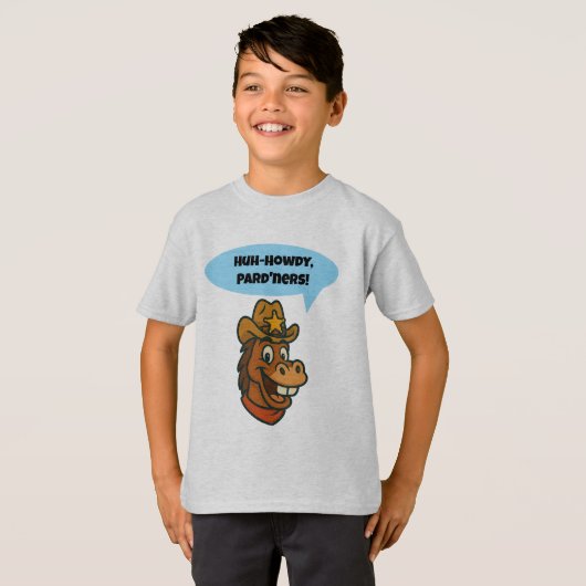 T-shirt Official Wilberforce the Wilberhorse (Devant entier)