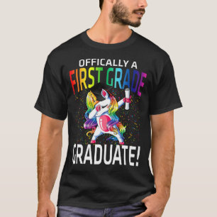 T-shirt Officially A First Grade Graduate Unicorn