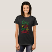 T-shirt Officiel Bob Marley One Love One Heart (Devant entier)