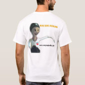 T-shirt officiel de "duc Goes Bowling" (Dos)