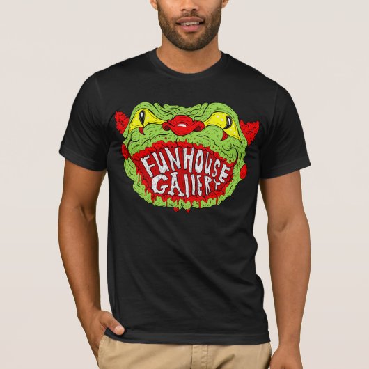 T-shirt officiel de galerie de Funhouse (foncé) (Devant)