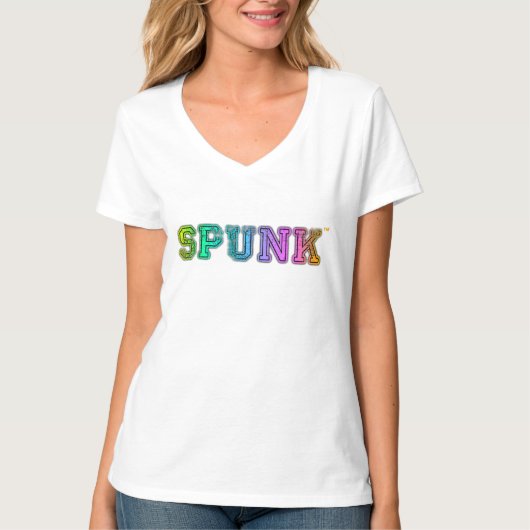 T-shirt officiel de logo de marque de SPUNK™ (Devant)