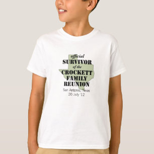 T-shirt officiel du Survivant de la Réunion famili