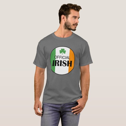 T-shirt officiel irlandais St Patrick's Day Tee (Devant entier)
