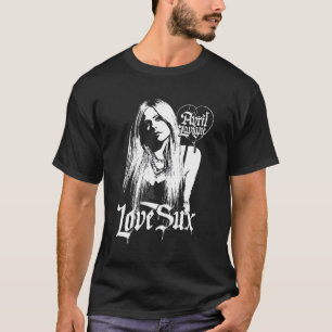 T-shirt Officielle Avril Lavigne Love Sux
